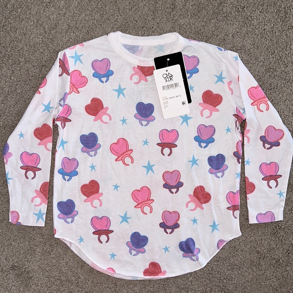 🏷️ 3 for $30 🏷️ Brand New Cha Sor girls shirt, size 5